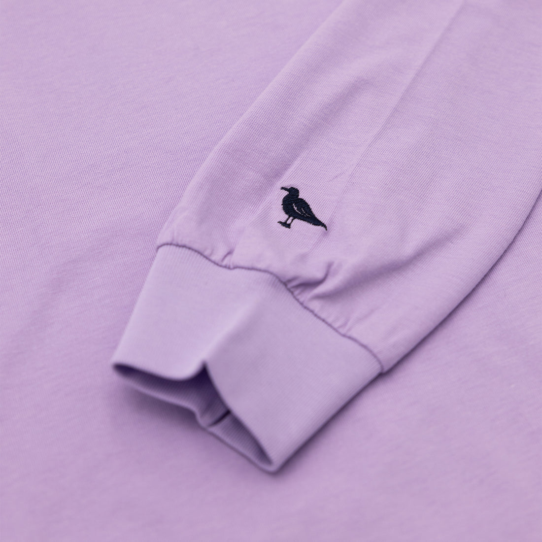 Mystic Bridge Long-Sleeve Graphic Tee in Lavender
