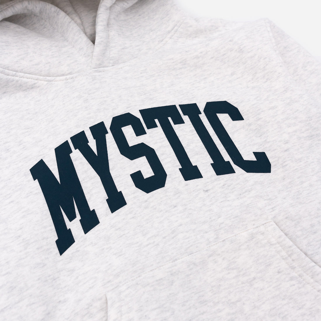 Heavyweight Mystic Kids Hoodie in Silver Grey