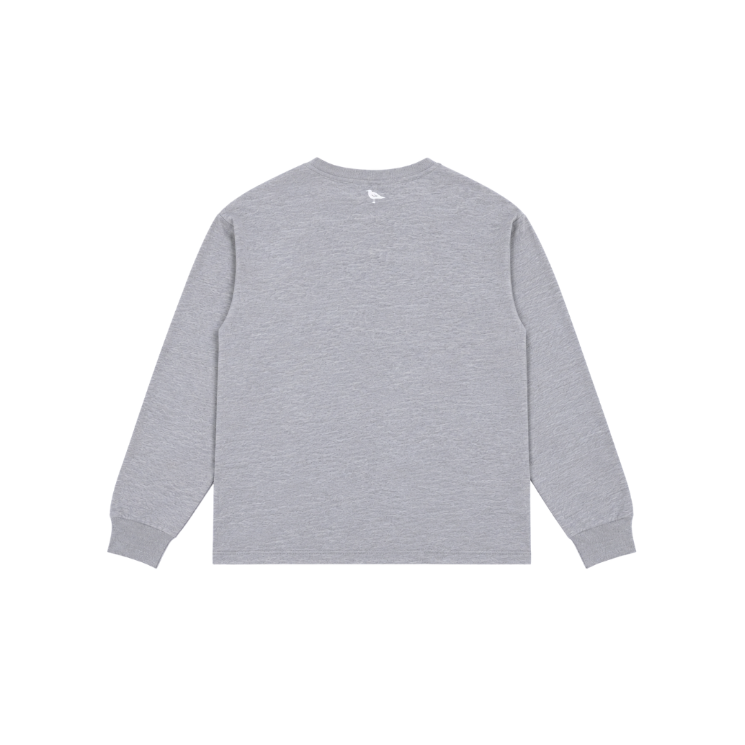 Mystic Long-Sleeve T-Shirt in Grey