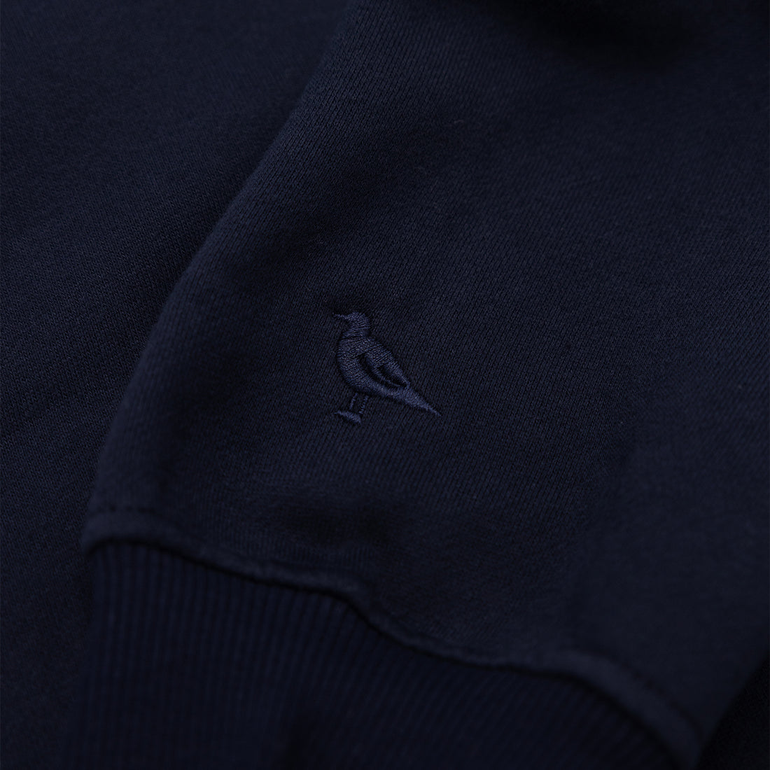 Mystic Tonal Twill Embroidered Crewneck