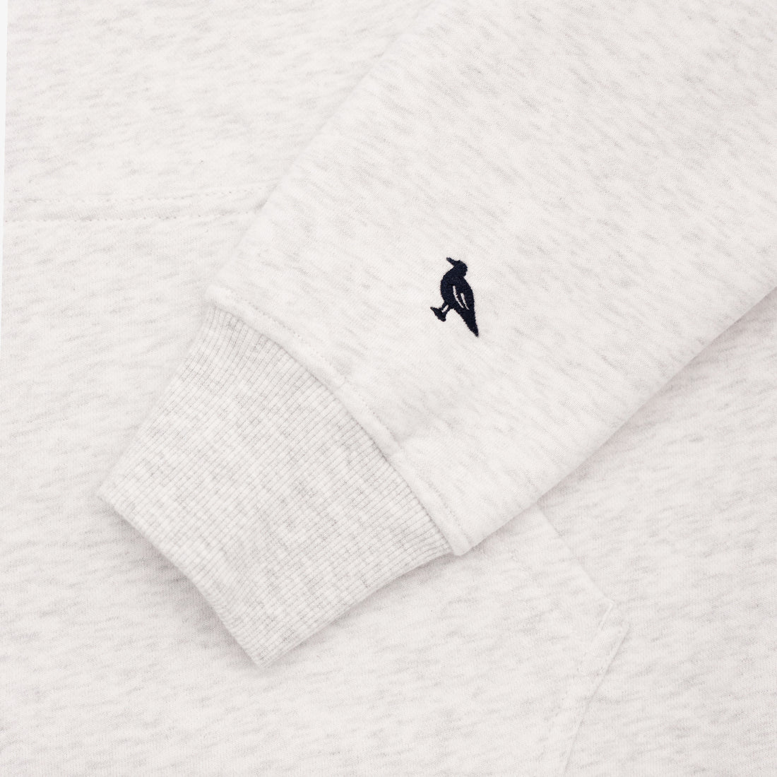 Mystic Quarter Zip in Silver Grey