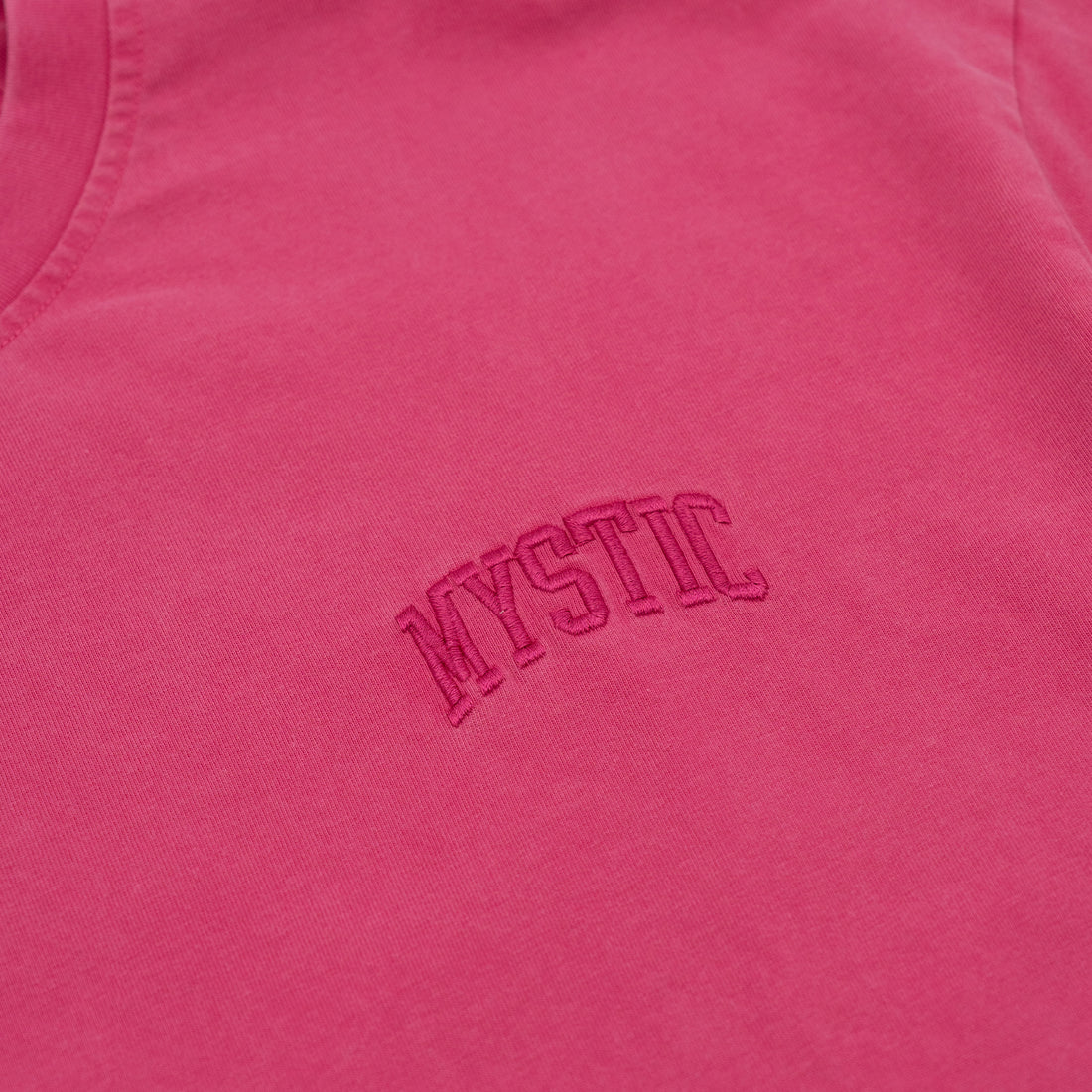 Mystic Embroidered Tonal T-Shirt in Pink