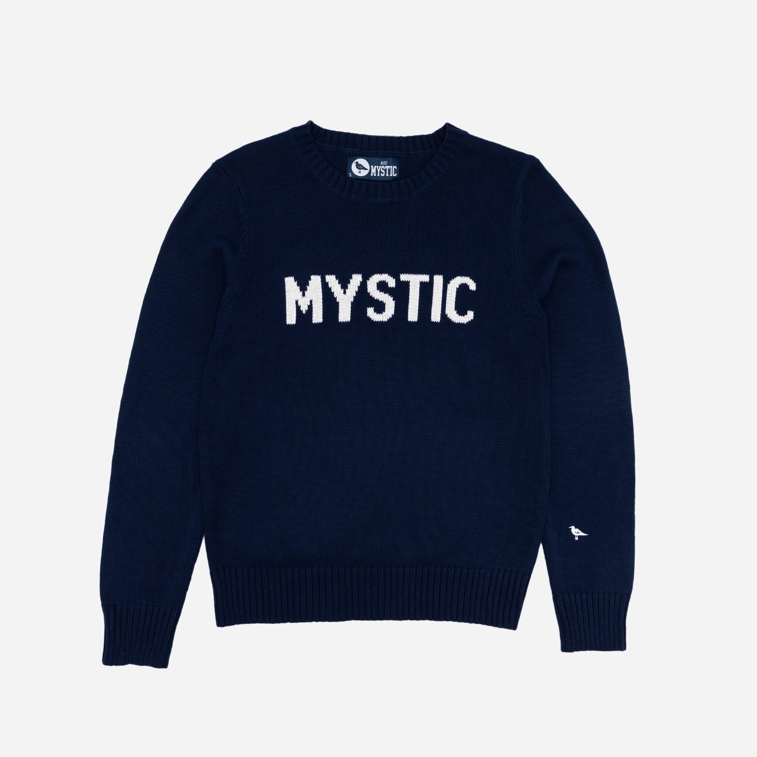 Mystic Women's Intarsia Knit Sweater in Navy – The Just Brand