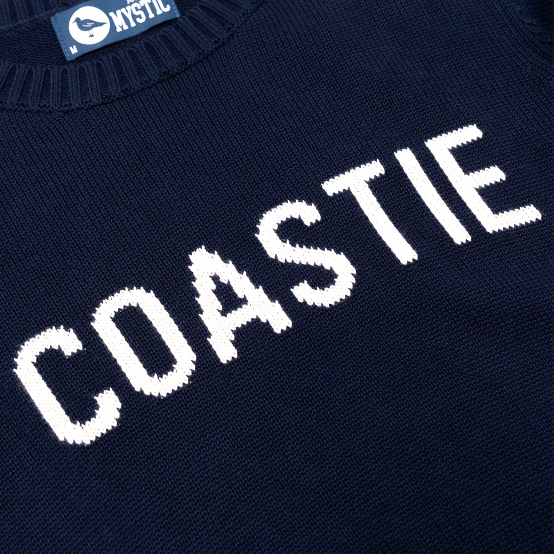 Coastie Women's Knit Sweater in Navy