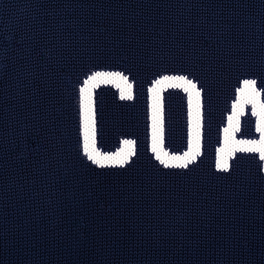 Coastie Women's Knit Sweater in Navy