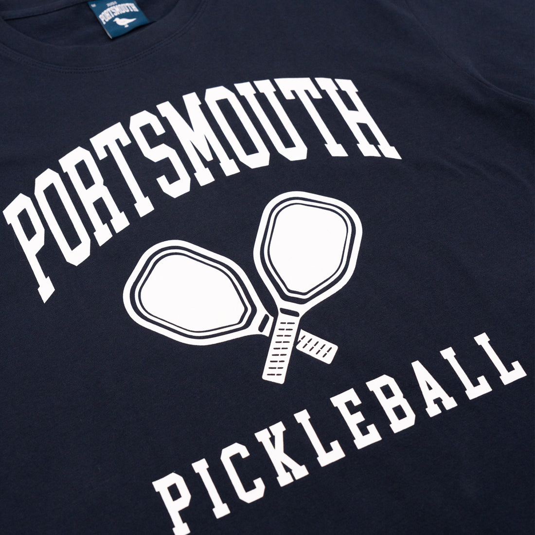 Portsmouth Pickleball T-Shirt in Navy