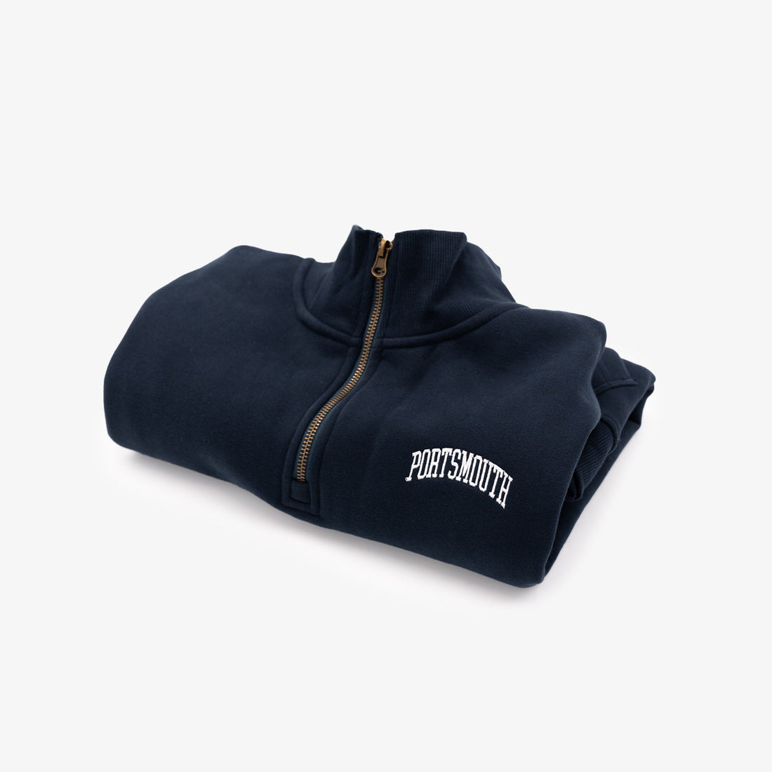 Portsmouth Quarter Zip in Navy