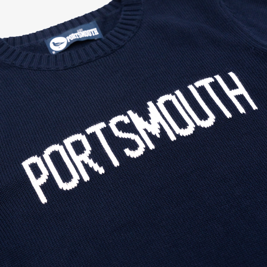 Portsmouth Women's Knit Sweater in Navy