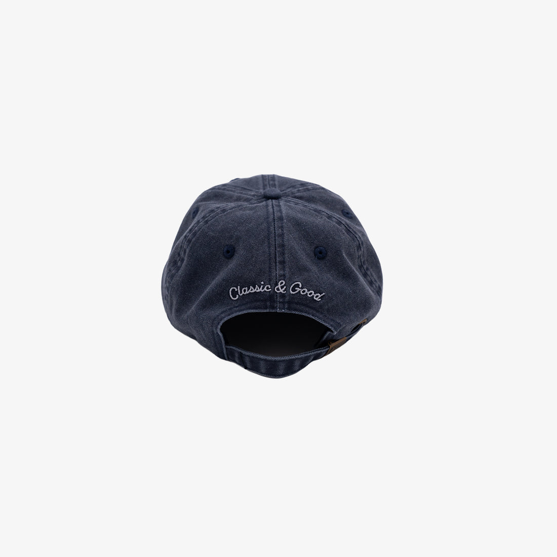 Portsmouth Dad Hat in Washed Navy