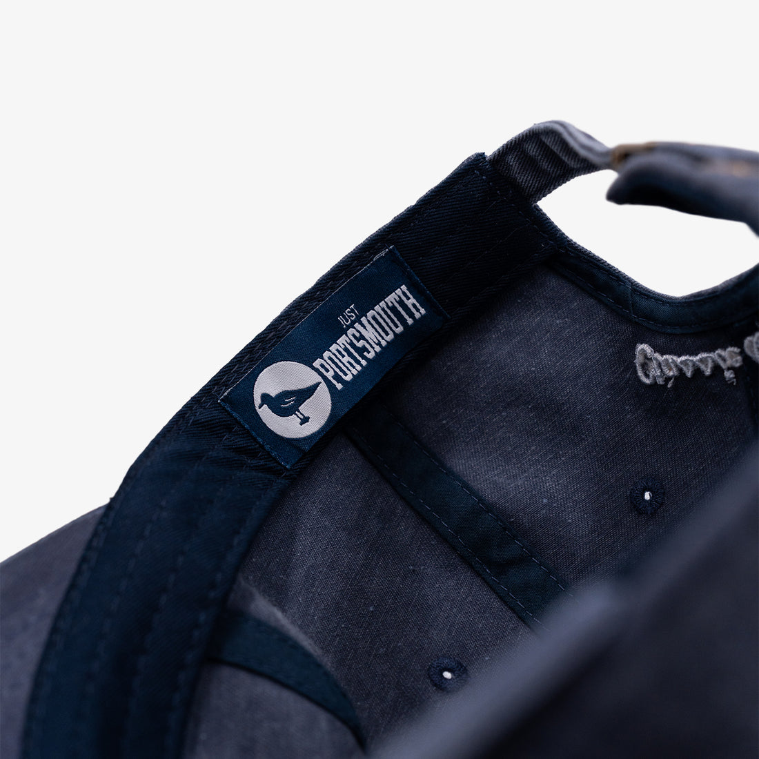 Portsmouth Dad Hat in Washed Navy