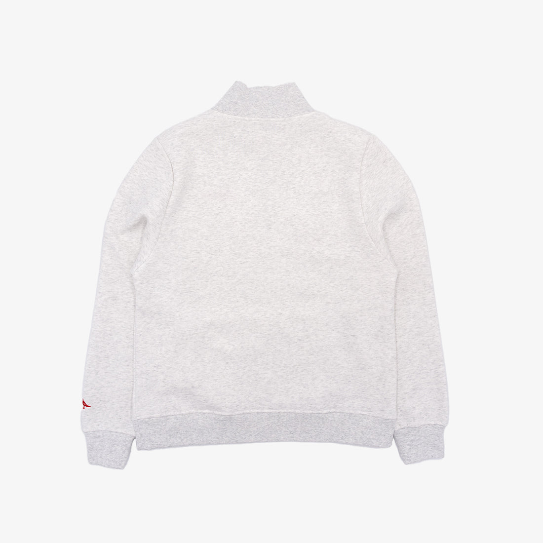 New Canaan Quarter Zip in Silver Grey