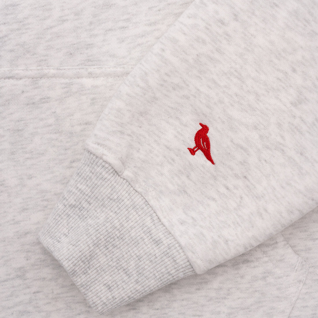 New Canaan Quarter Zip in Silver Grey