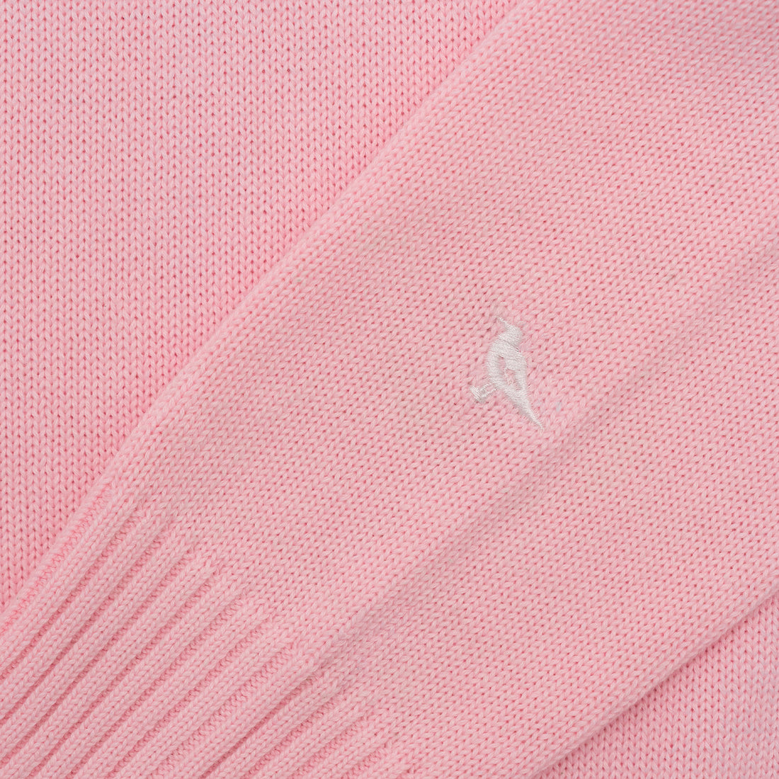 Mystic Women's Intarsia Knit Sweater in Flamingo Pink