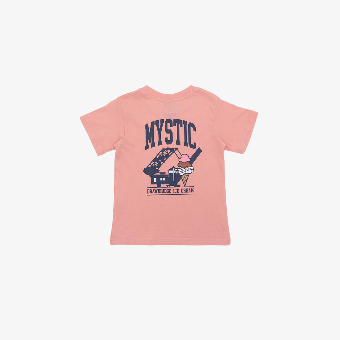 Mystic Drawbridge Ice Cream Toddler T-Shirt in Pink