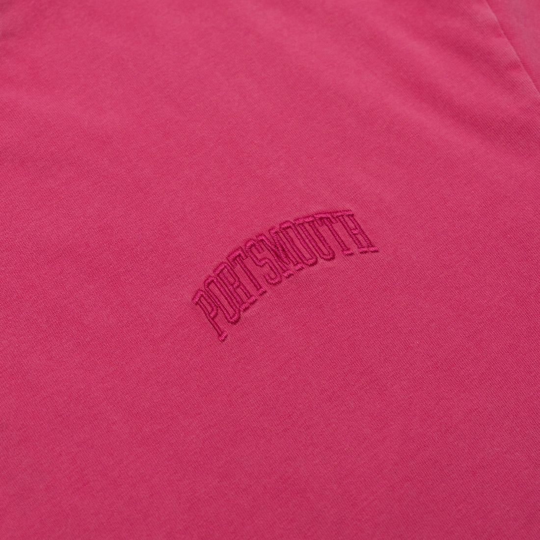 Portsmouth Embroidered Tonal T-Shirt in Pink