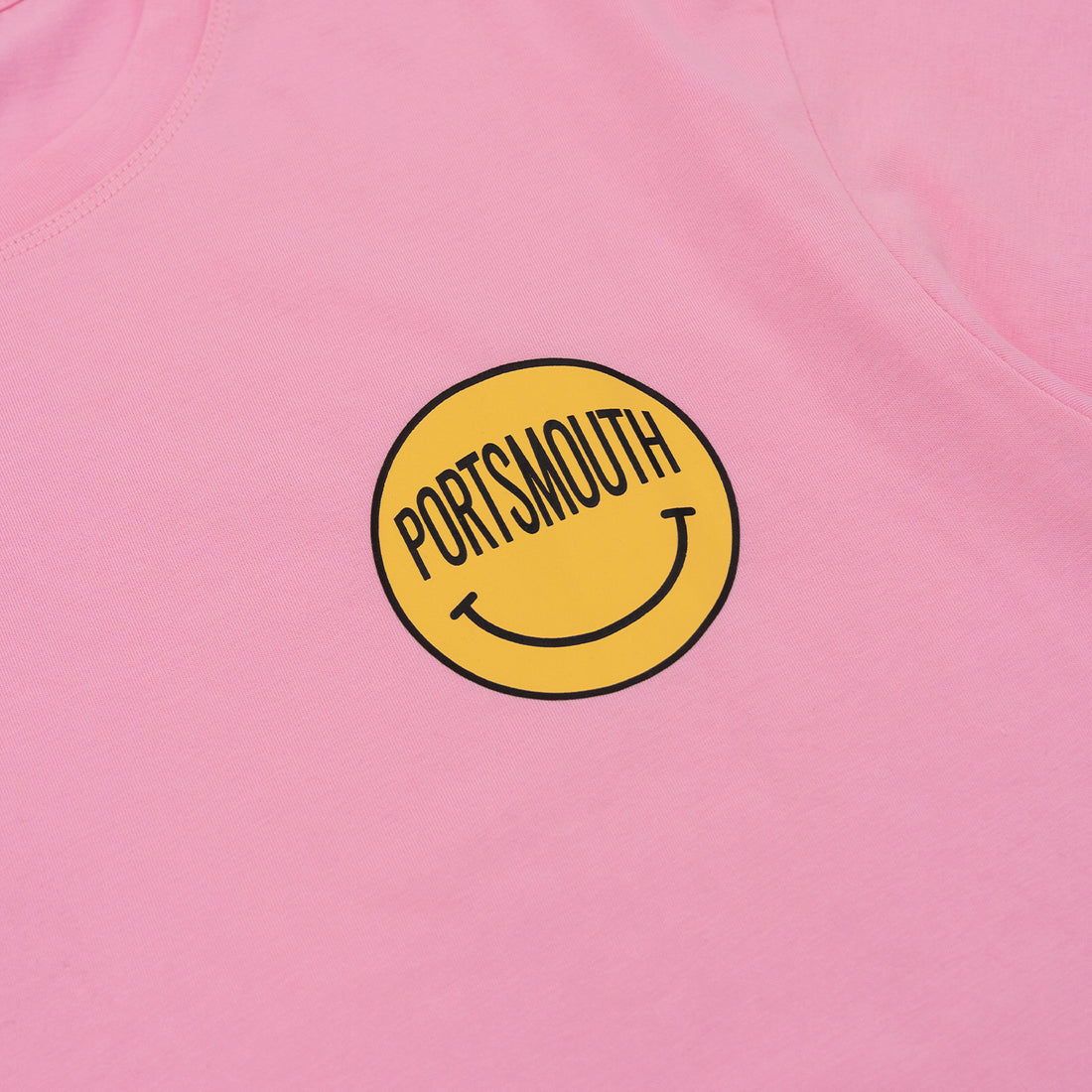 Portsmouth Smiley T-Shirt in Pink