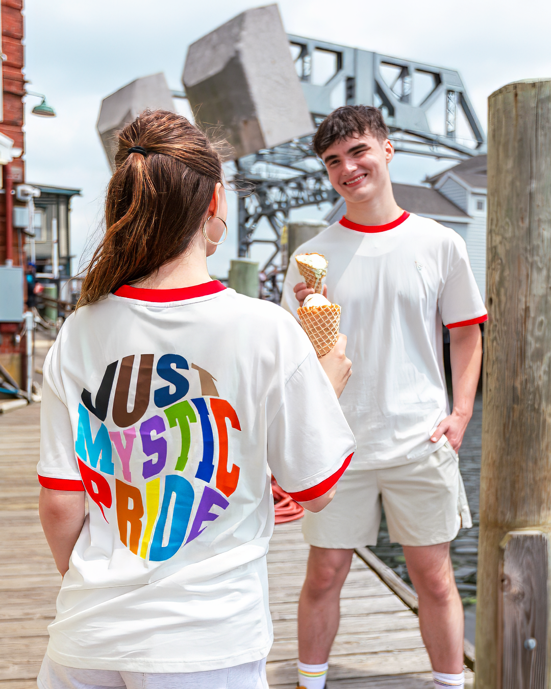 Just Mystic Pride Ringer T-Shirt
