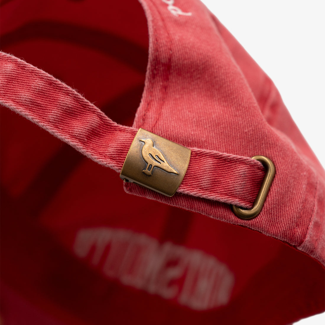 Portsmouth Dad Hat in Washed Red