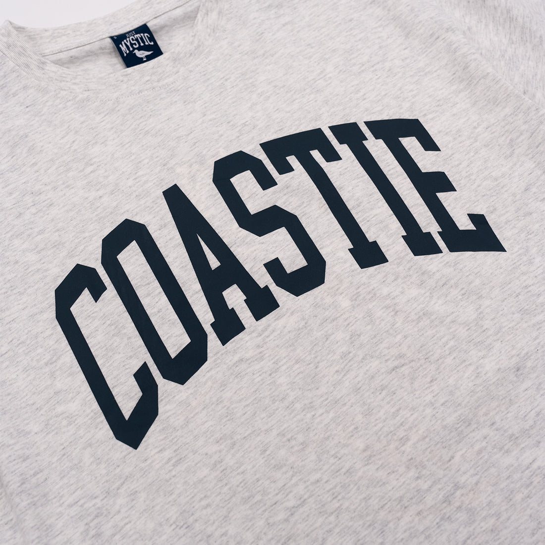 Coastie T-Shirt in Silver Grey