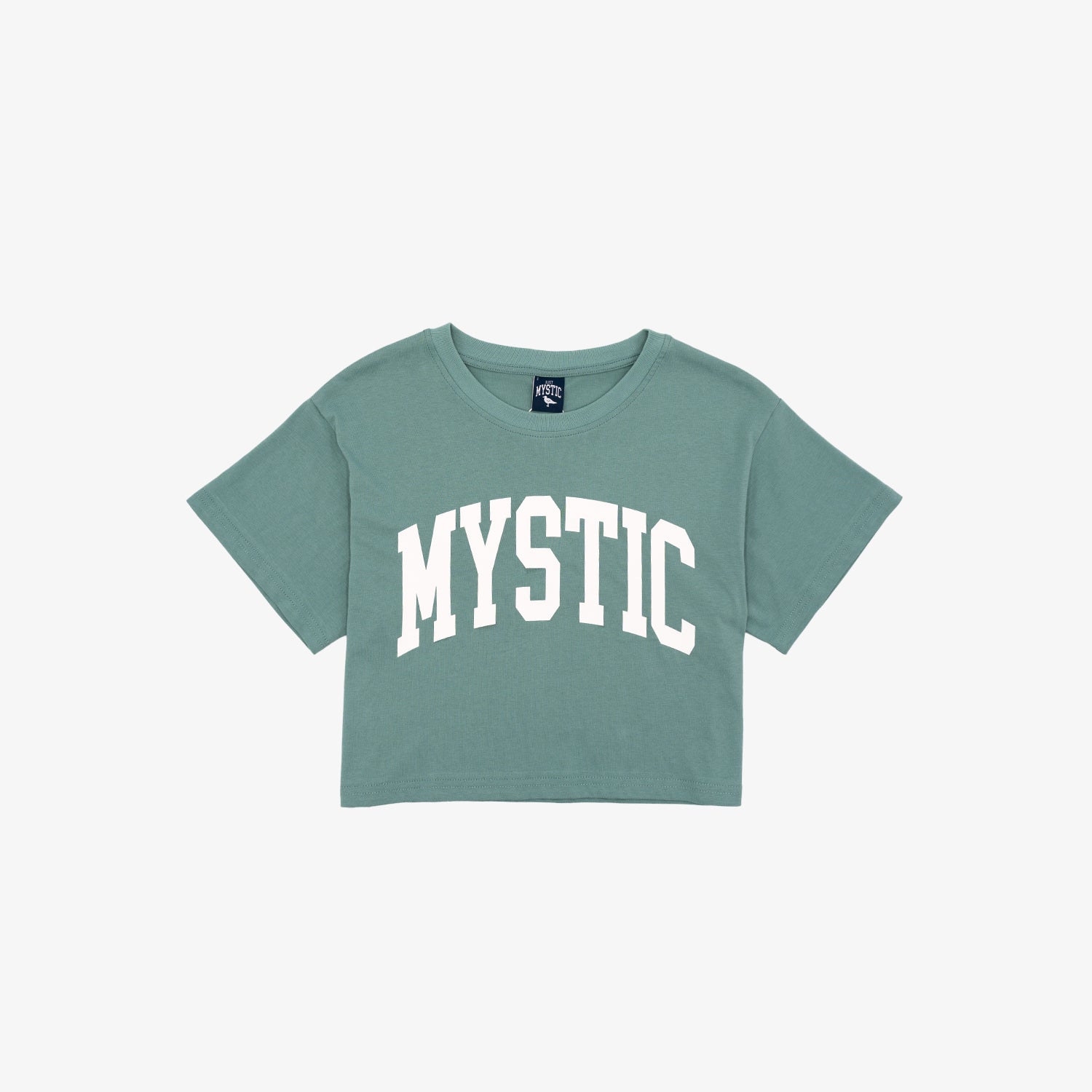 Mystic Crop T-Shirt in Sea Glass Green – The Just Brand