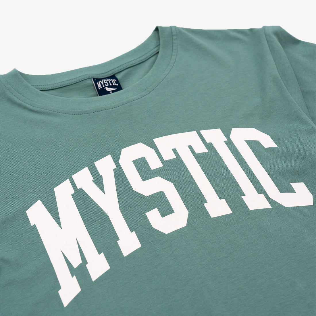 Mystic Crop T-Shirt in Sea Glass Green
