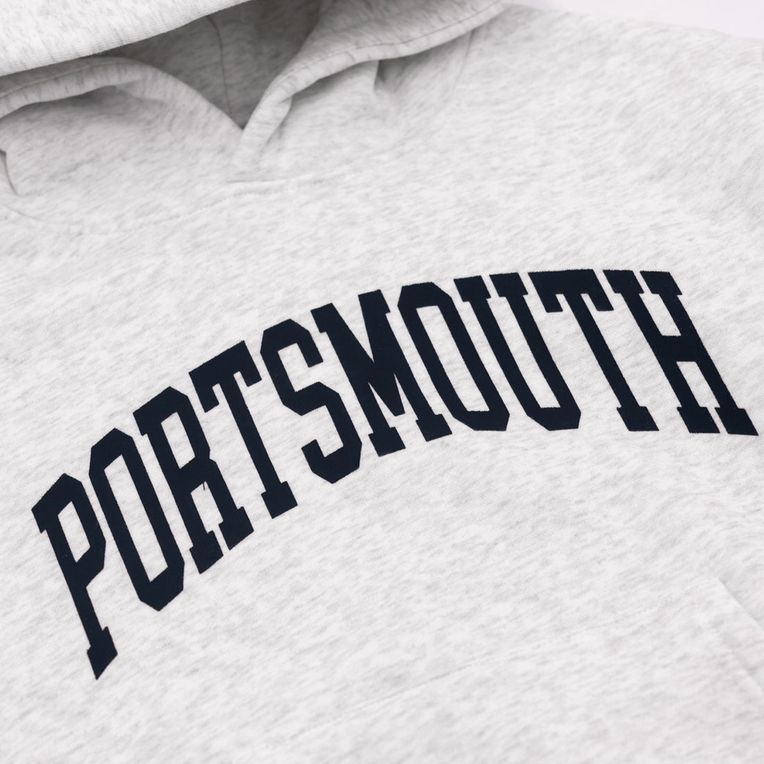 Portsmouth Kids Hoodie in Silver Grey