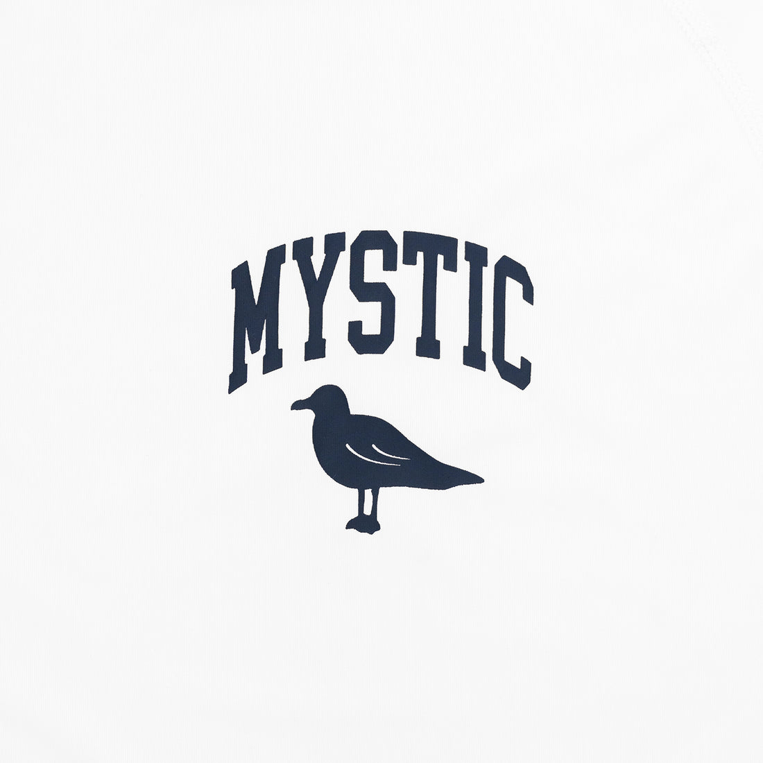 Mystic Logo Sun Shirt in White - SPF 40