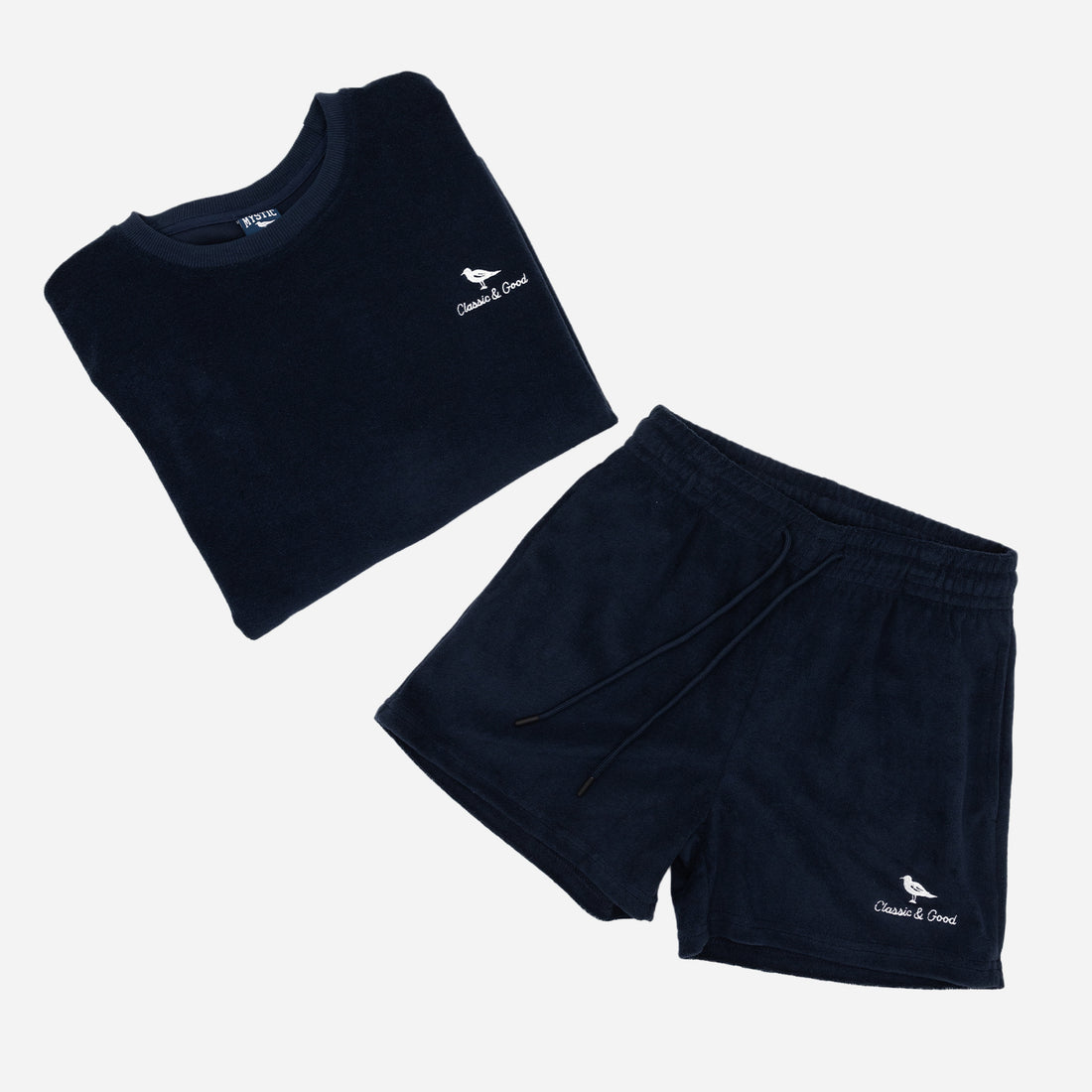 Luxe Classic & Good Terry Cloth Crewneck (unisex)