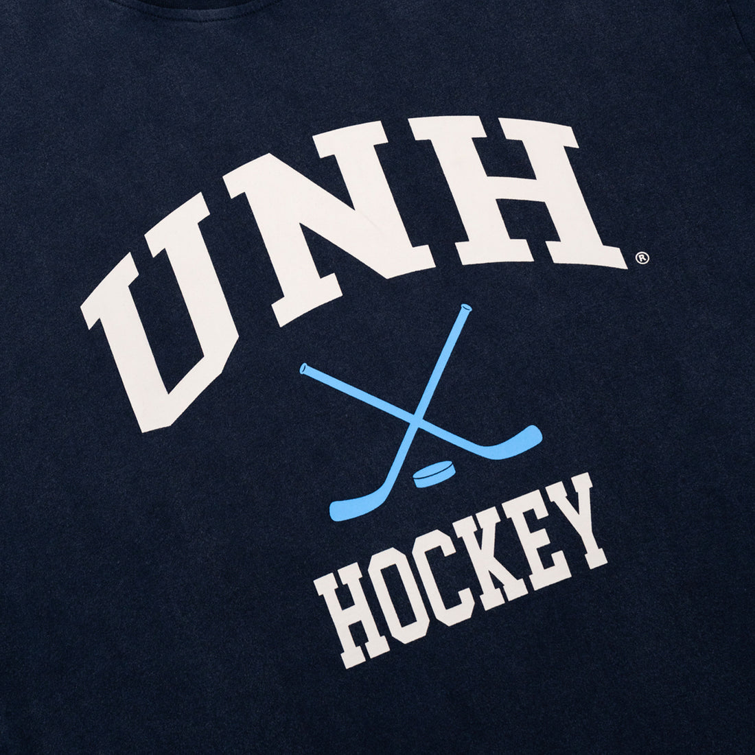 UNH Hockey T-Shirt - Washed Navy