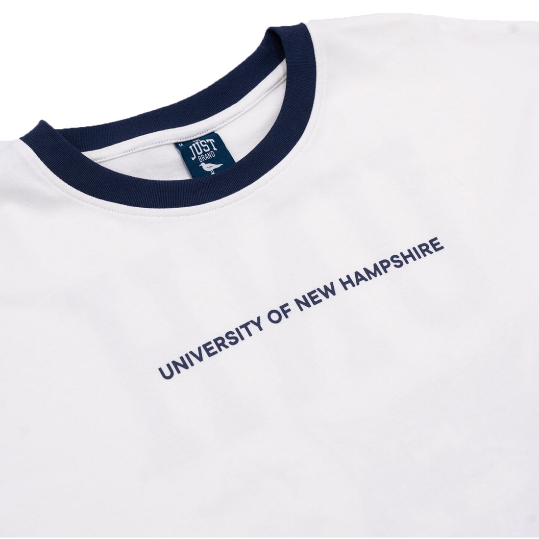 UNH Vintage Wildcat Ringer T-shirt - Cream