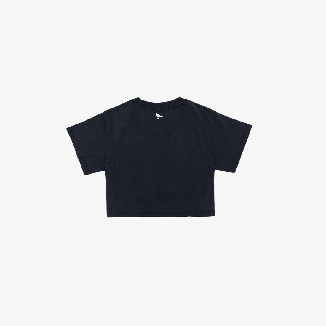 Mystic Women's Crop T-Shirt in Washed Navy