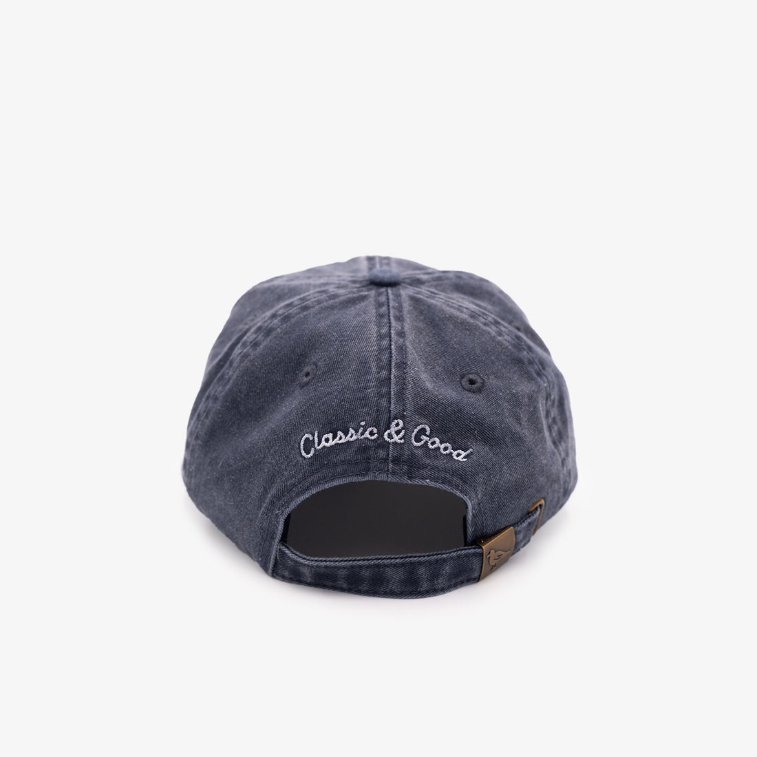 Portsmouth Kids Dad Hat in Washed Navy