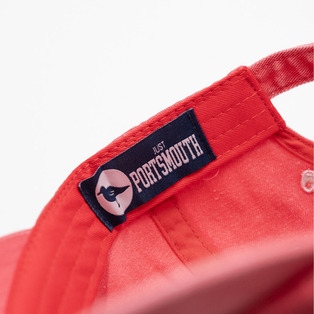 Portsmouth Kids Dad Hat in Washed Red