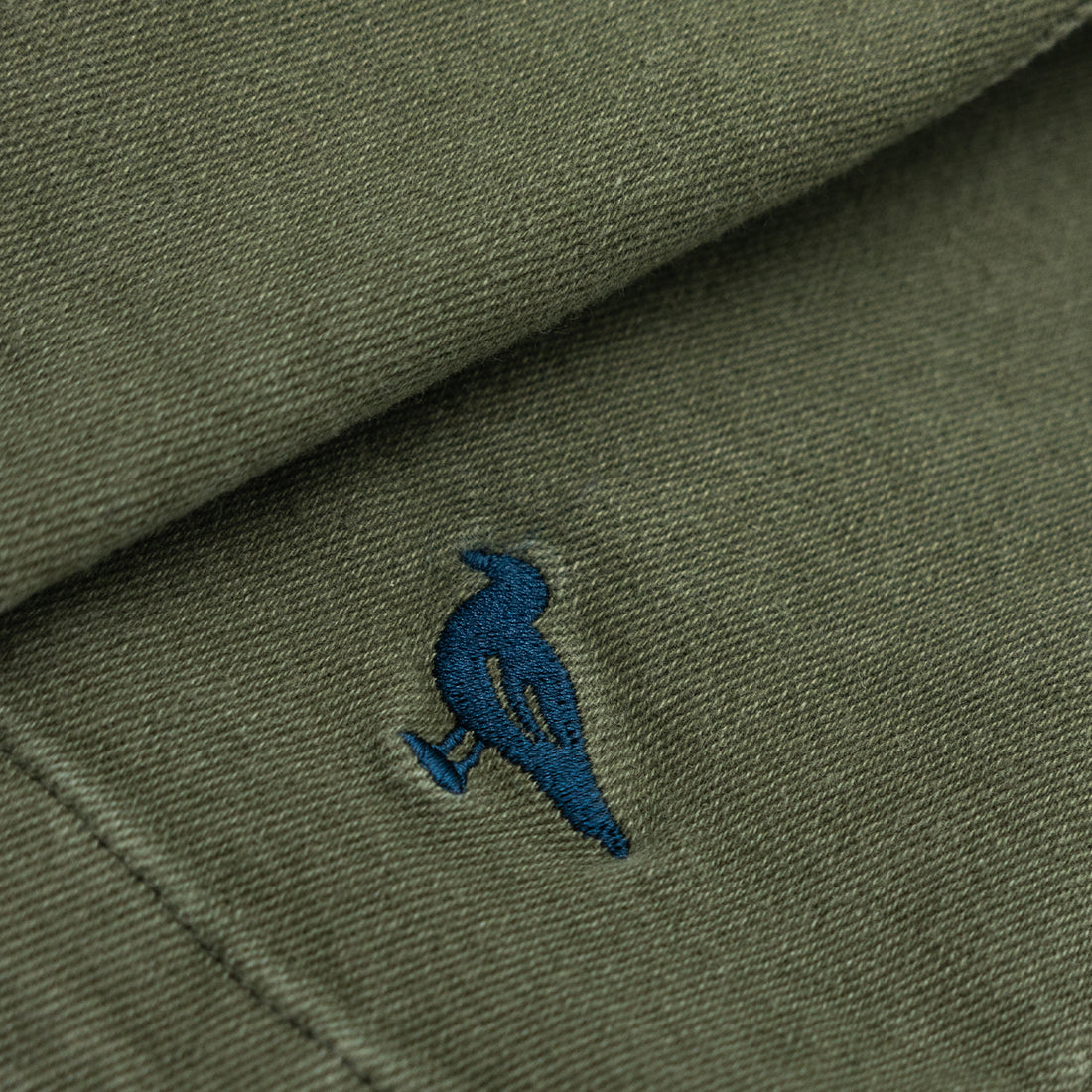 5" Woven Gym Shorts in Olive Green
