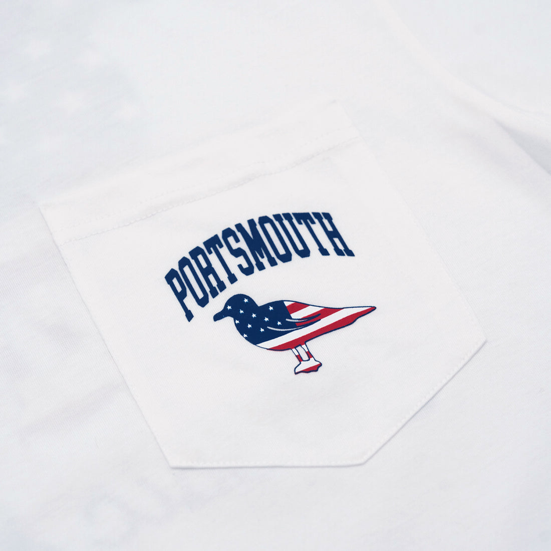 Portsmouth Logo Flag Pocket Tee