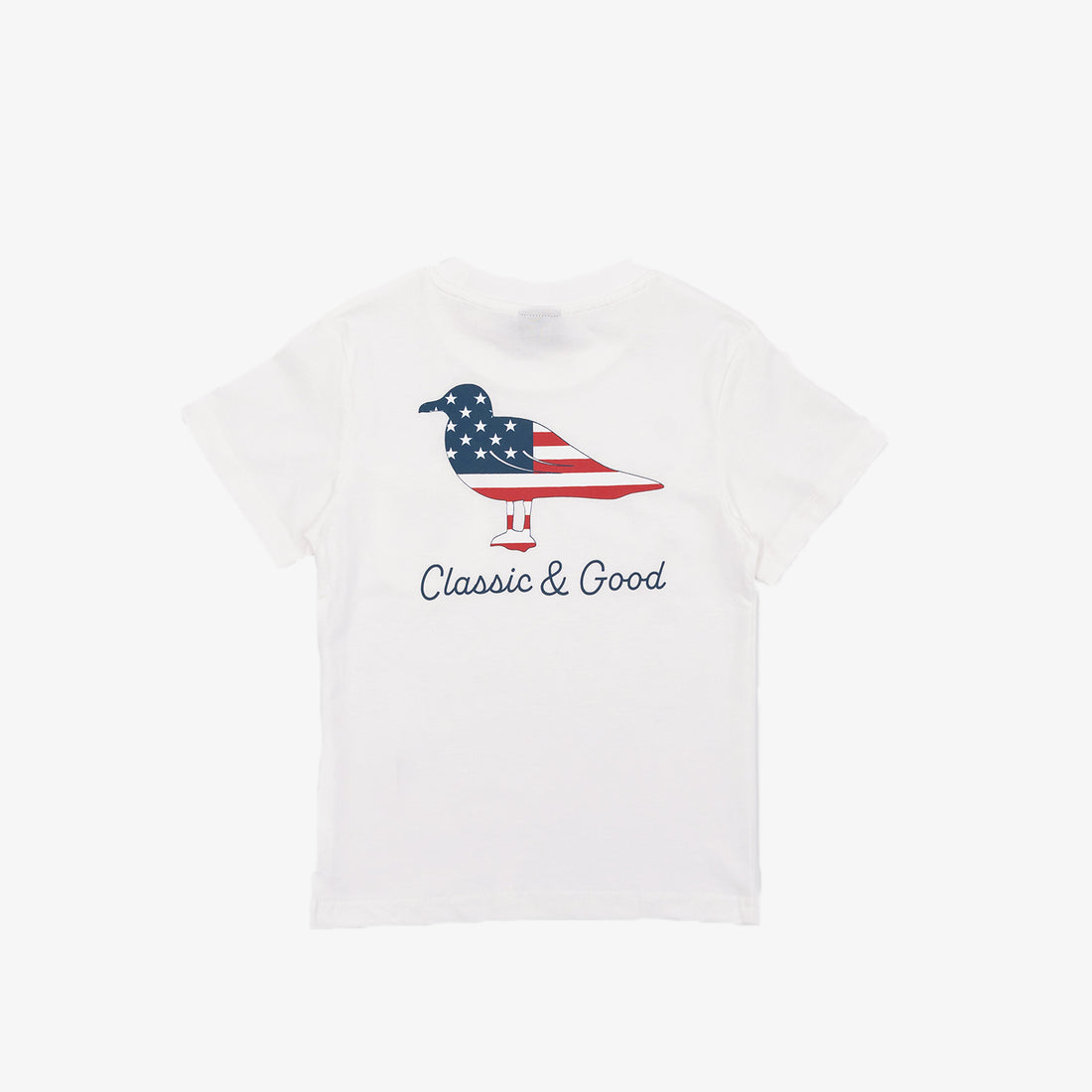 Mystic Toddler Logo Flag Pocket Tee