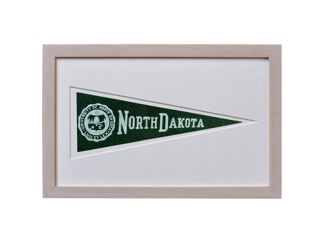 Vintage University of North Dakota Hormel Pennant